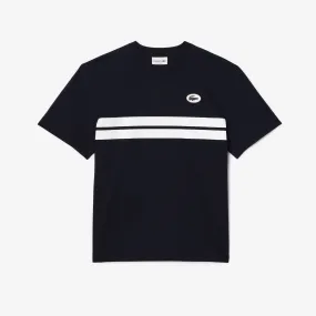 LACOSTE Men's Heritage Print Cotton T-shirt