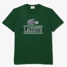 LACOSTE Unisex Regular Fit Heavy Cotton Jersey T-Shirt