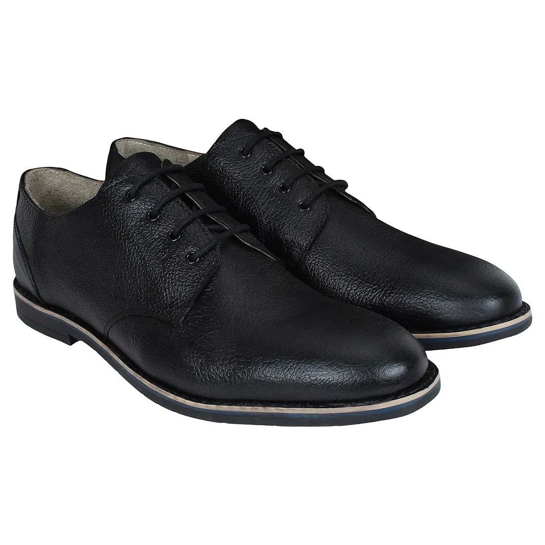 Black Formal Shoes For Men-Defective