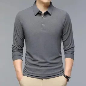 Long Sleeves Polo Shirt for Men