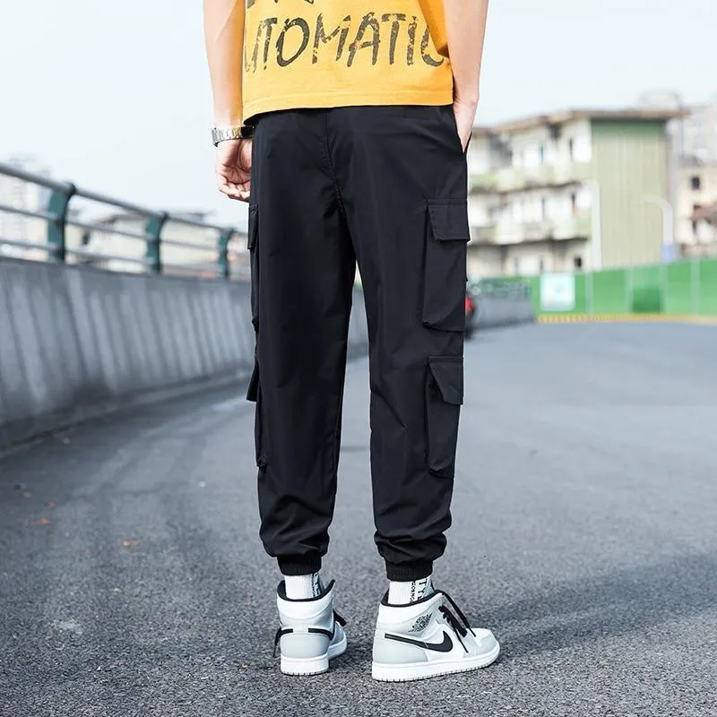 Casual Streetwear Cargo Pants For Men