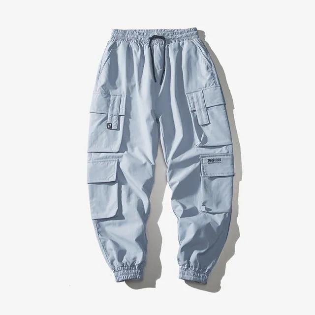 Casual Streetwear Cargo Pants For Men