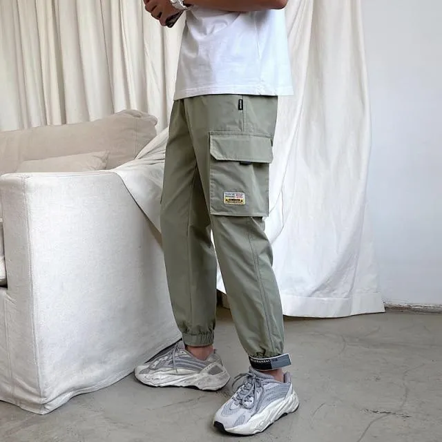 Casual Streetwear Cargo Pants For Men