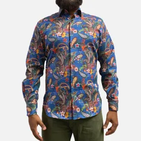 Luchiano Visconti Paisley Shirt For Men | 4877 Multi | Clearance