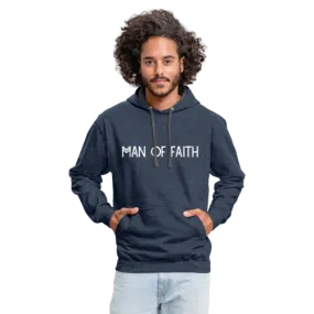 MAN of FAITH Contrast Hoodie