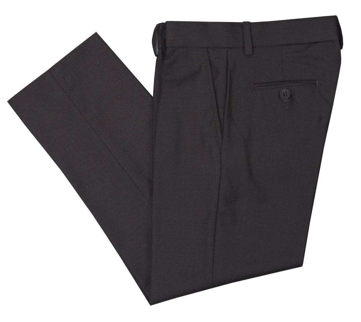 Slim Fit Dress Pants with Adjustable Waist