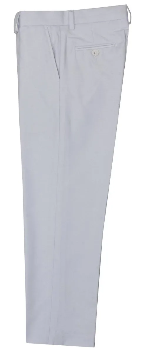 Slim Fit Dress Pants with Adjustable Waist