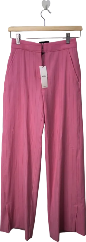 ME EM Pink Pinstripe Tailoring Man Pant UK 4