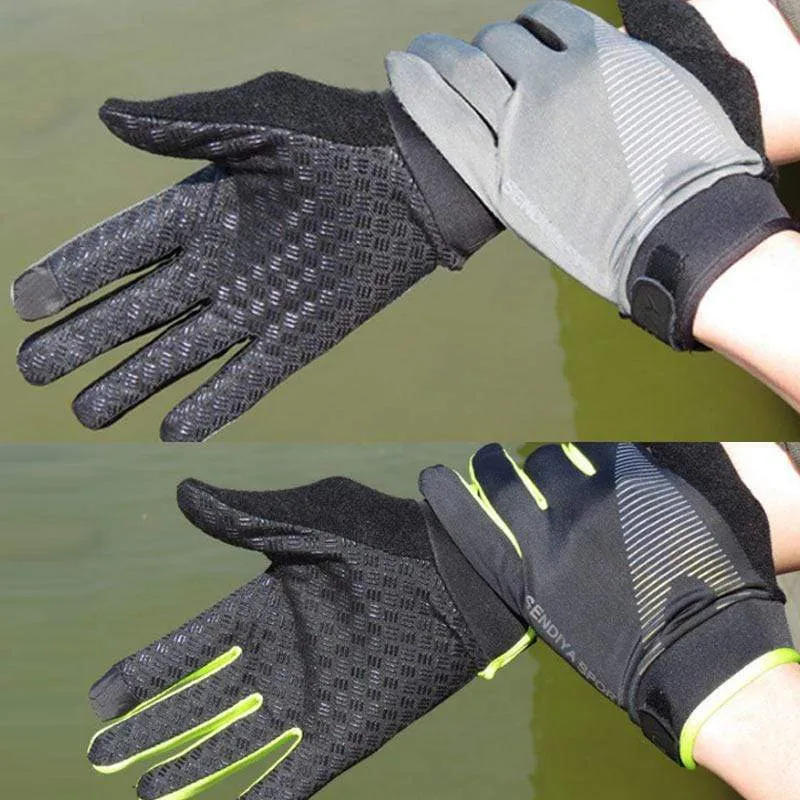 1 Pair Bike Bicycle Gloves Full Finger Touchscreen Men Women  MTB Gloves Breathable Summer Mittens MJ