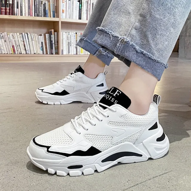 Hot Sale Men Trend Sneakers Patcahwork Running Shoes