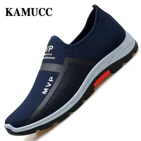 Men Casual Slip On Mesh Lightweight Sneakers Shoes