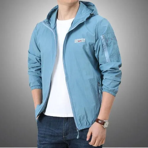 Lightweight Jacket Mens Summer Outdoor Sportwear