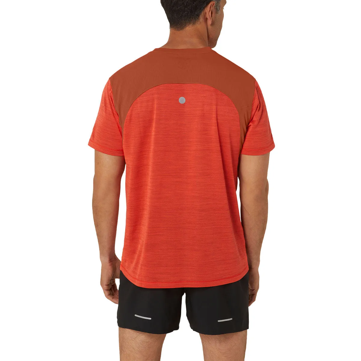 Asics Road Ss Top Men True Red Spice Latte    