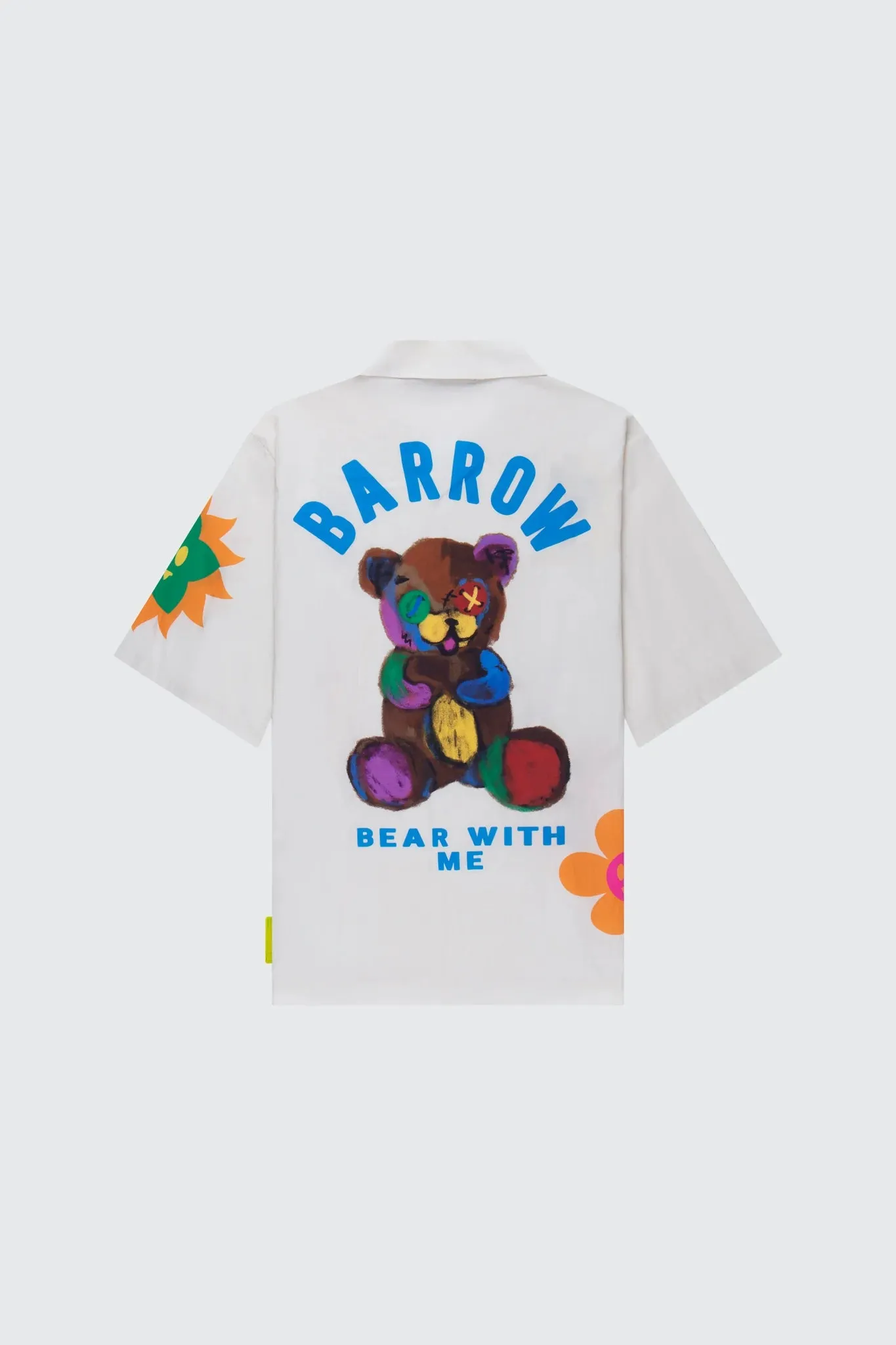 Barrow short sleeve shirt with multicolor print