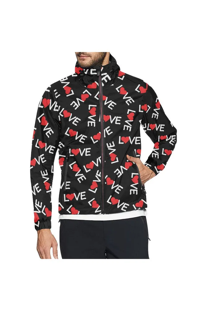 Loving You Unisex All Over Print Windbreaker