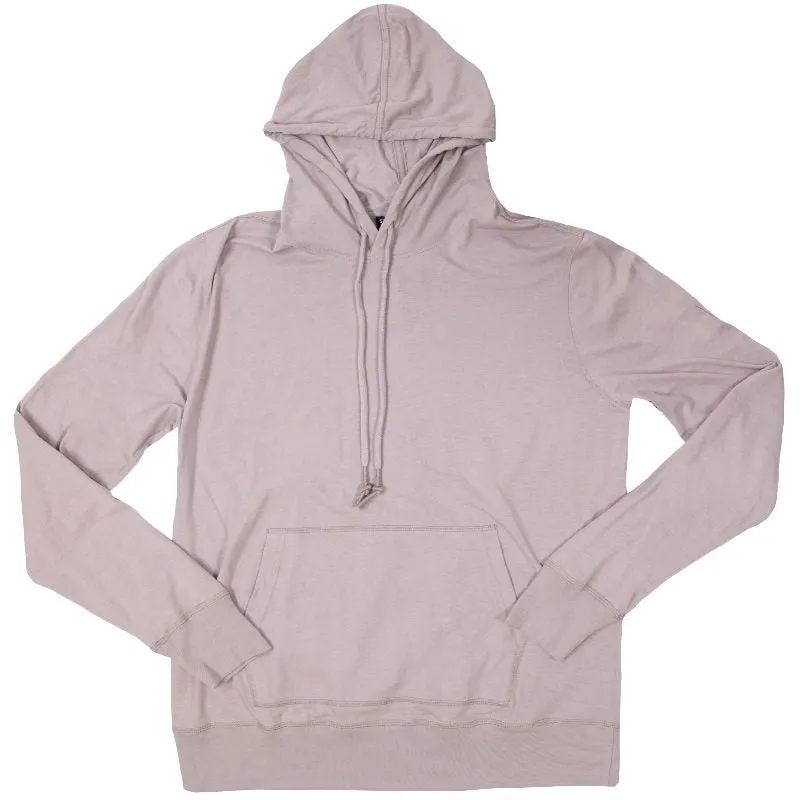 Men's Lightweight Super Soft Grey Hoodie