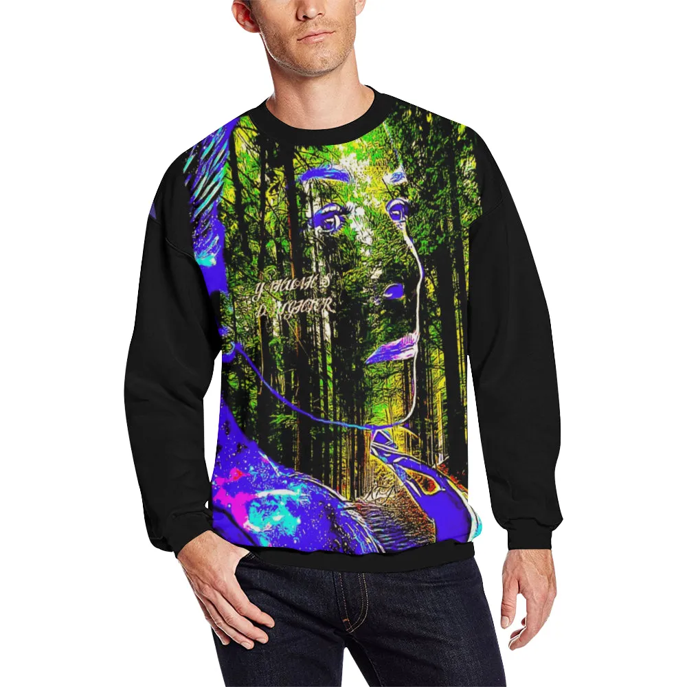 Indigo Candy 01 Men's Designer Sweatshirt