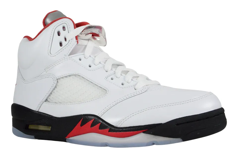 AIR JORDAN 5 RETRO "FIRE RED SILVER TONGUE 2020"