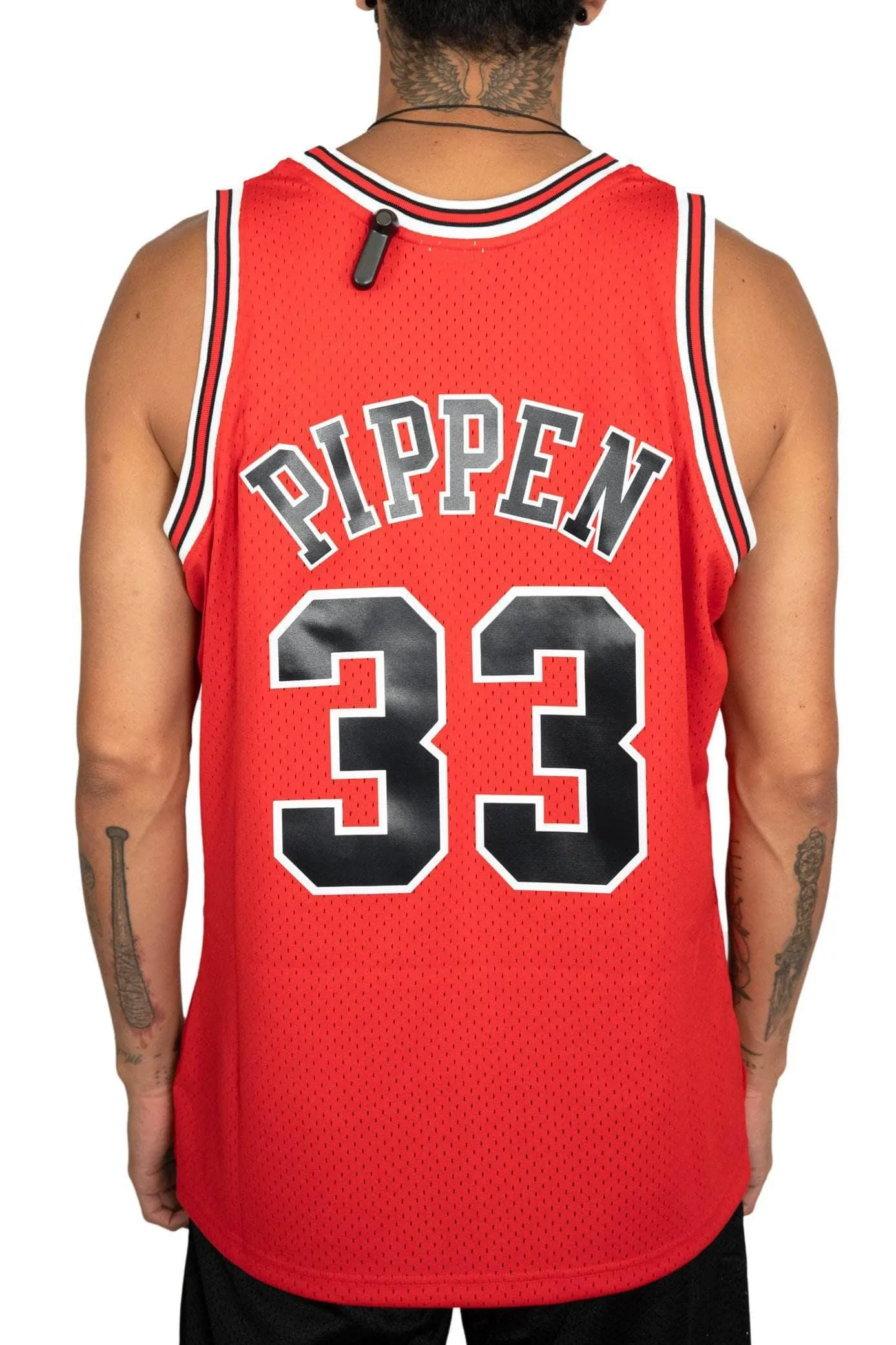 mitchell and ness chicago bulls pippen road 97-98 swingman jersey MNCG18153