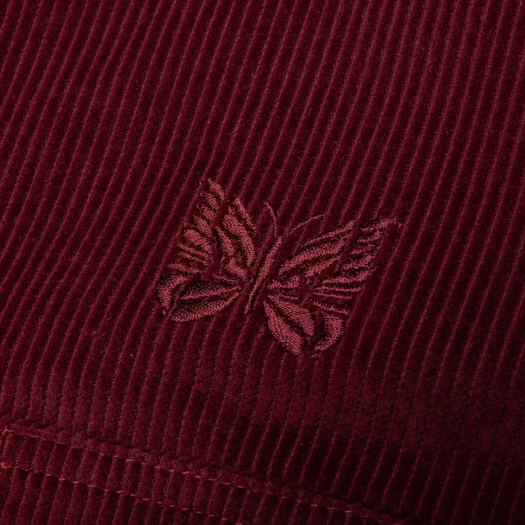 Needles x SMITH'S Coverall 8W Corduroy - Red