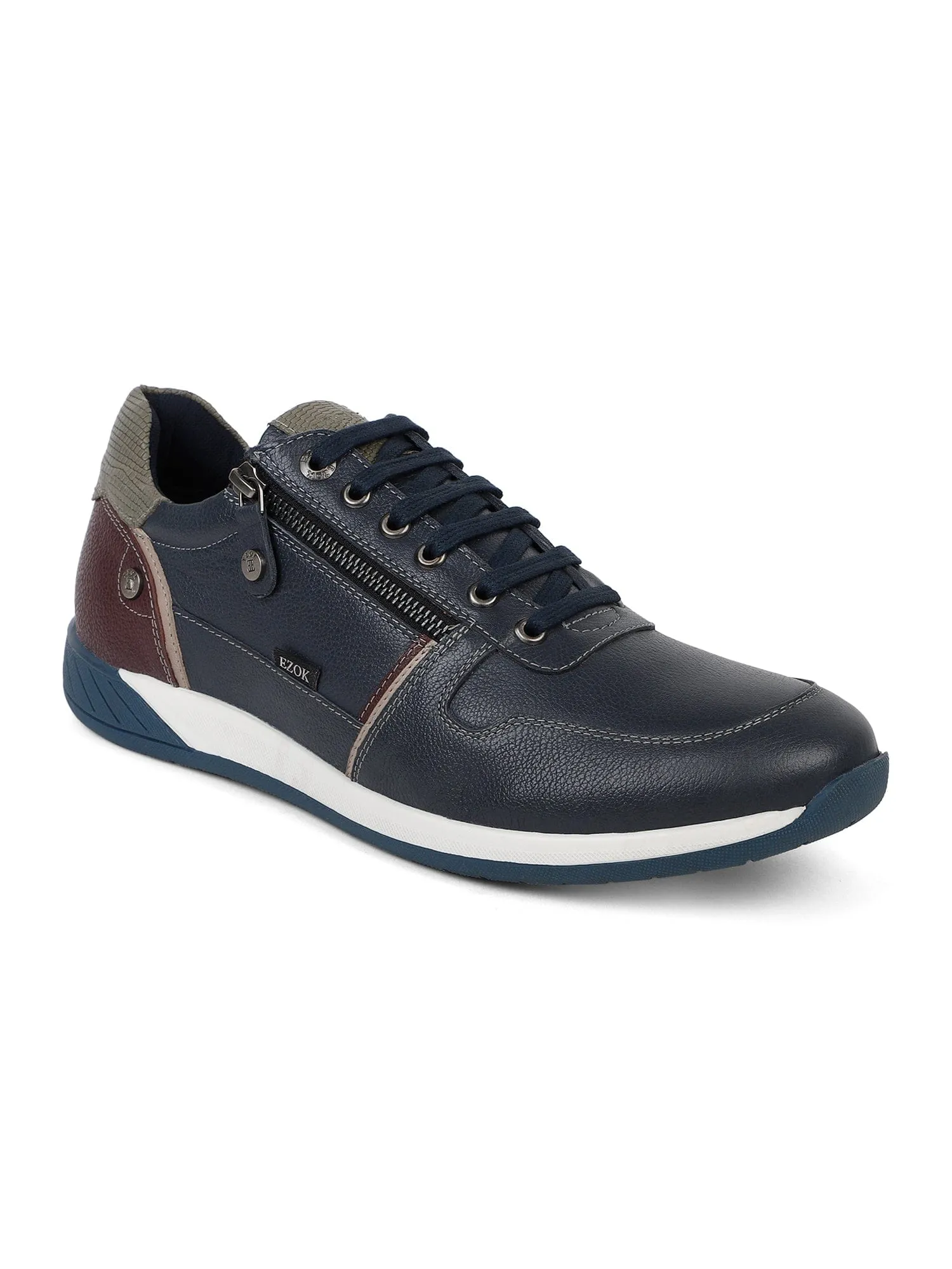 Ezok Men Blue Sneaker Casual Shoes