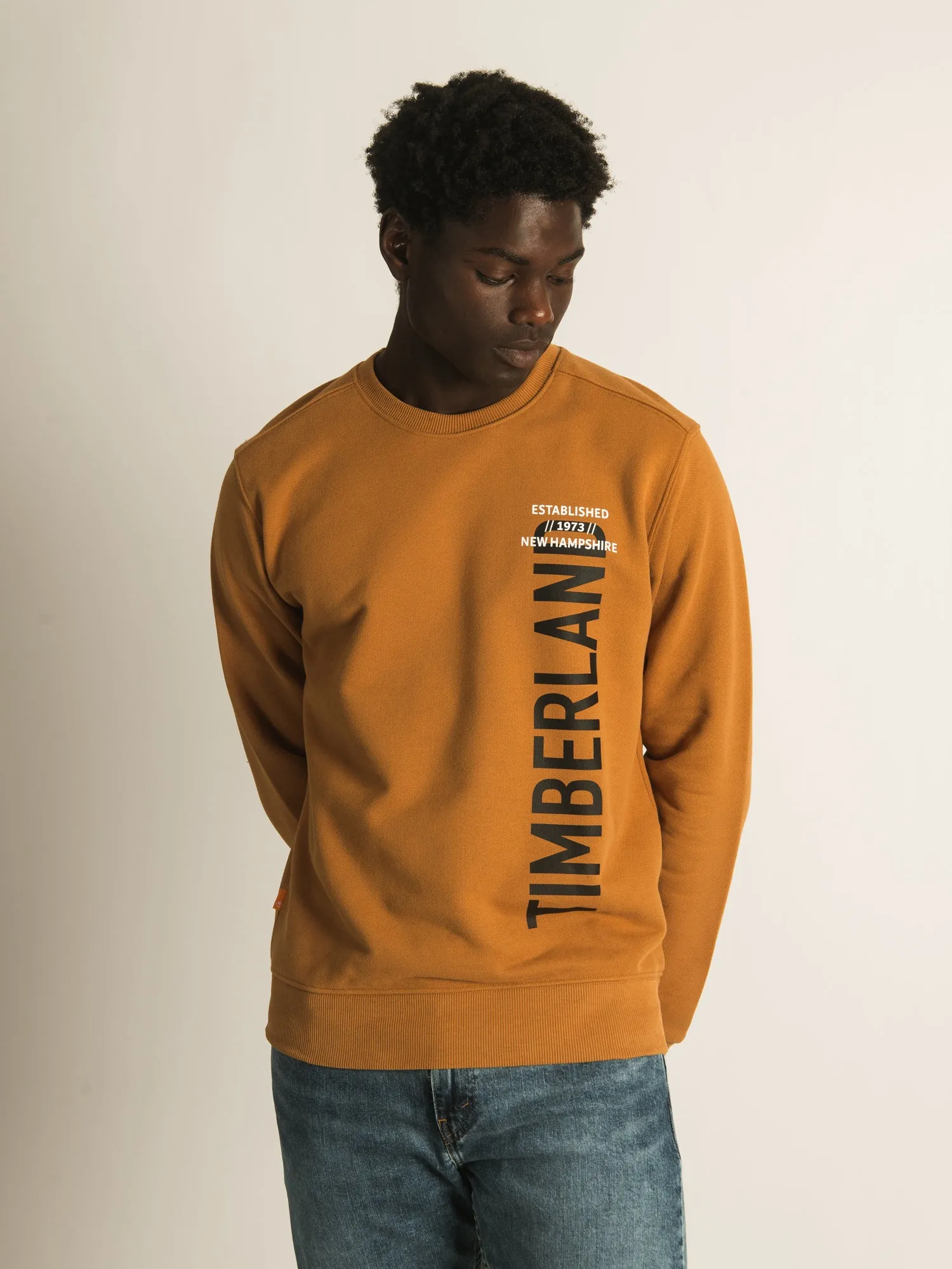 TIMBERLAND ELEVATED SIDE LOGO SWEATSHIRT