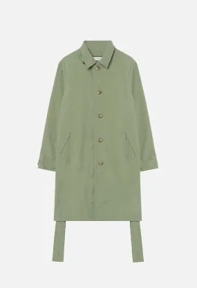 Nylon Spring Coat / Sage