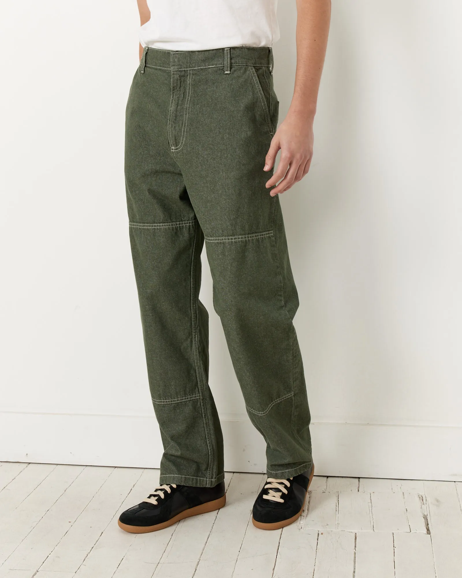 4 Pocket Trouser in Green