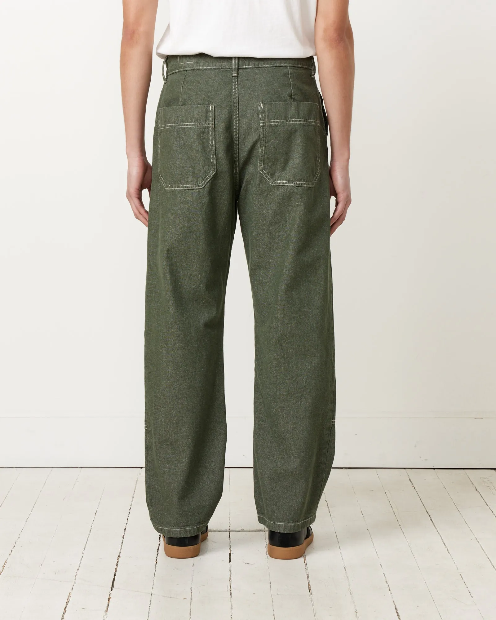 4 Pocket Trouser in Green