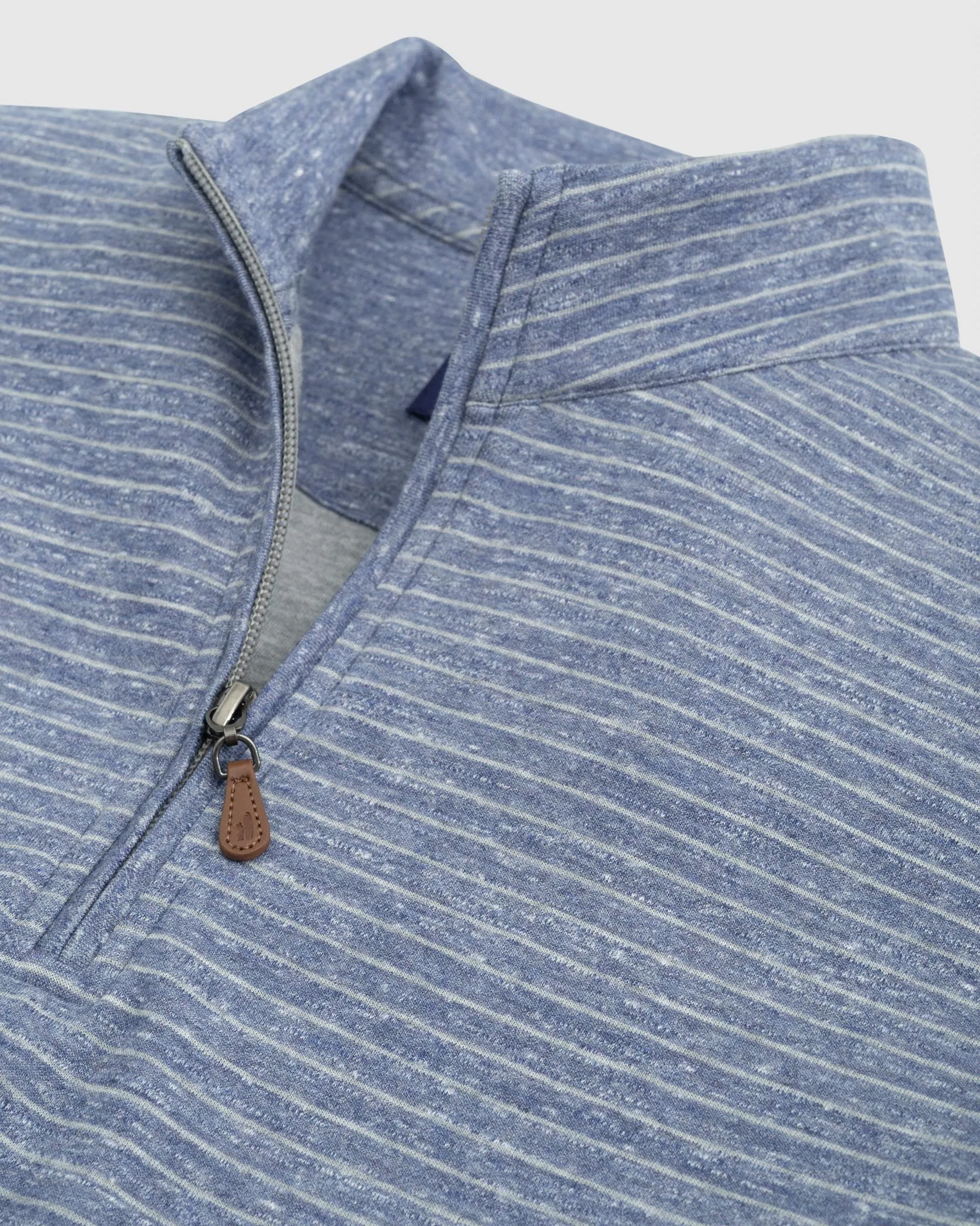 JOHNNIE-O Skiles Striped 1/4 Zip Pullover