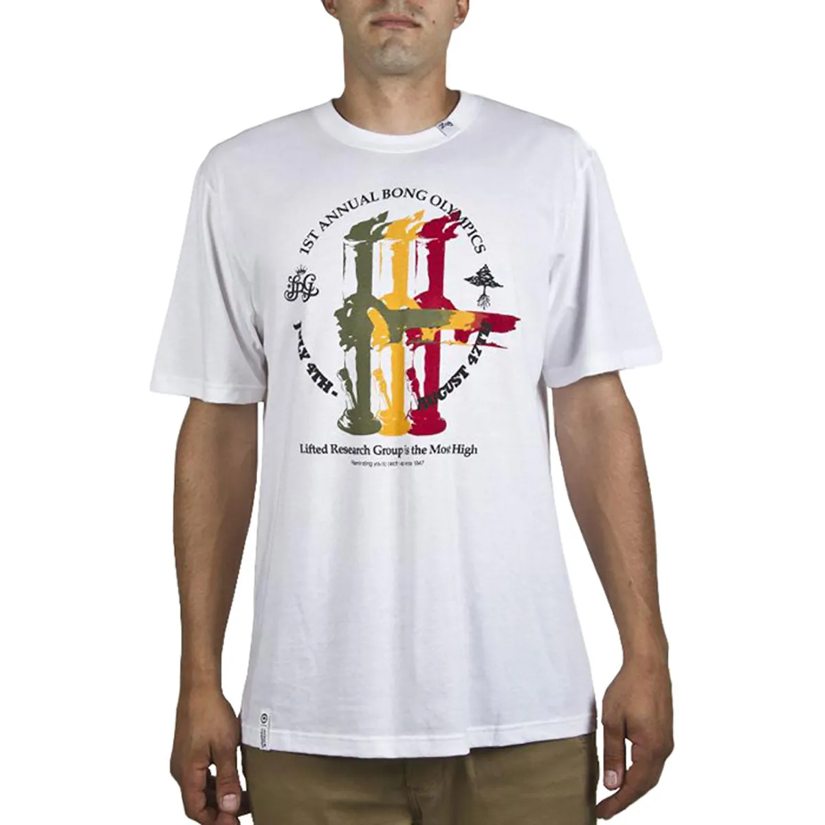 LRG Bong Olympics Men's Short-Sleeve Shirts (Brand New)