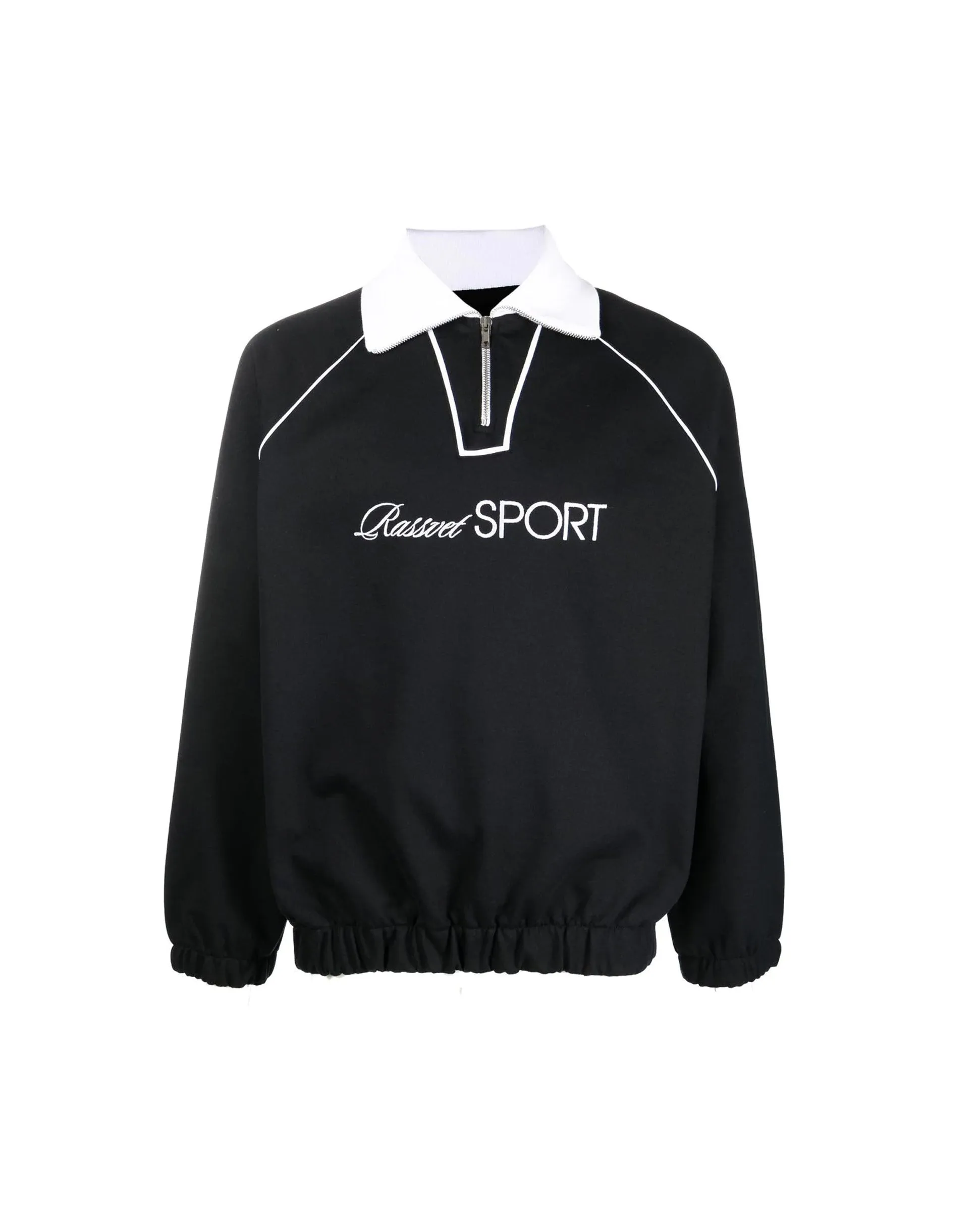 MEN RASSVET SPORT COLLARED SWEATSHIRT KNIT / BLACK