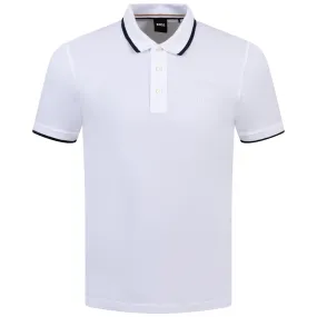 Parlay 190 Cotton Jersey Regular Fit Polo White - W23