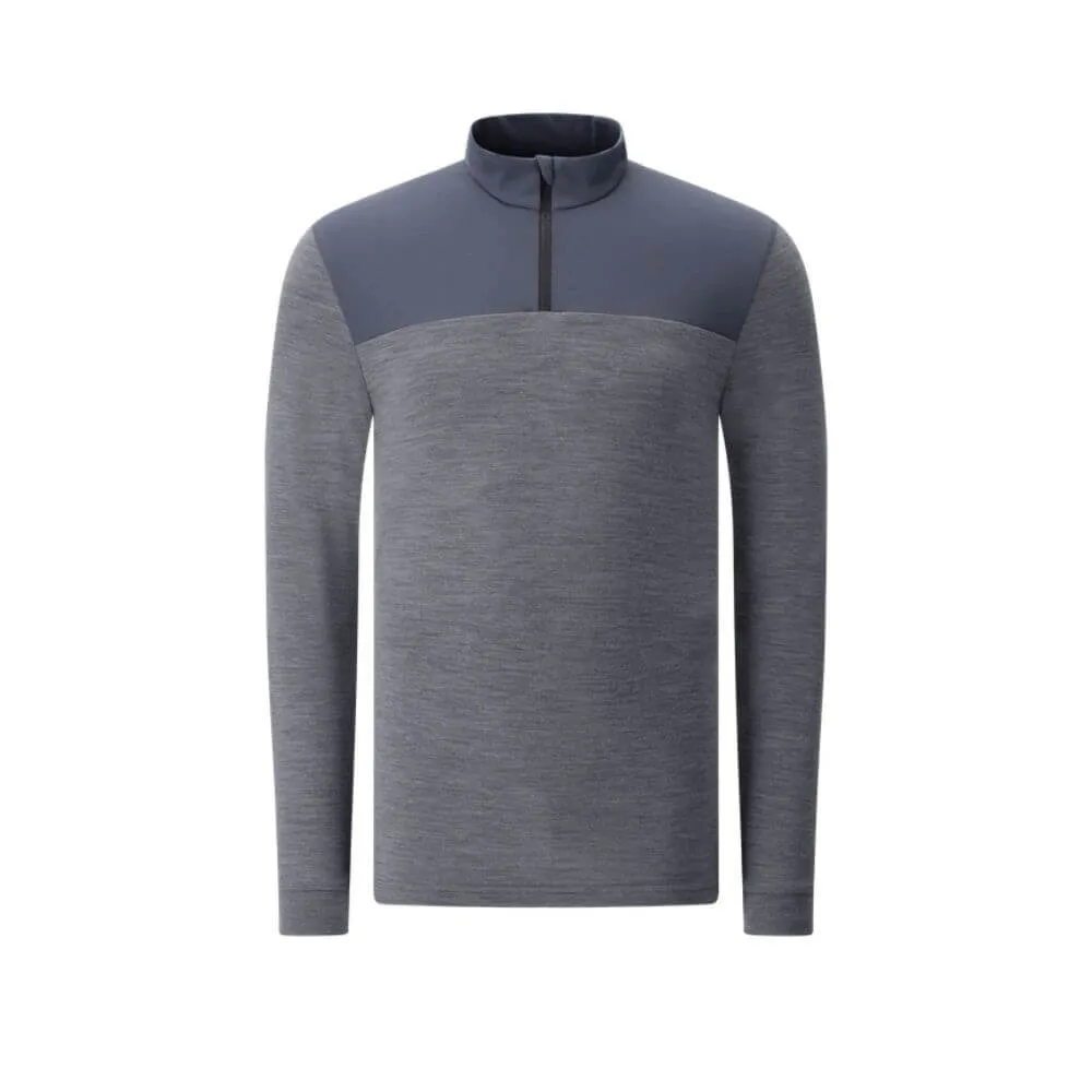 Sure! Here’s an optimized title for your e-commerce product:

THAIRIN Merino Wool Blend Quarter-Zip Sweater for Ultimate Comfort and Style