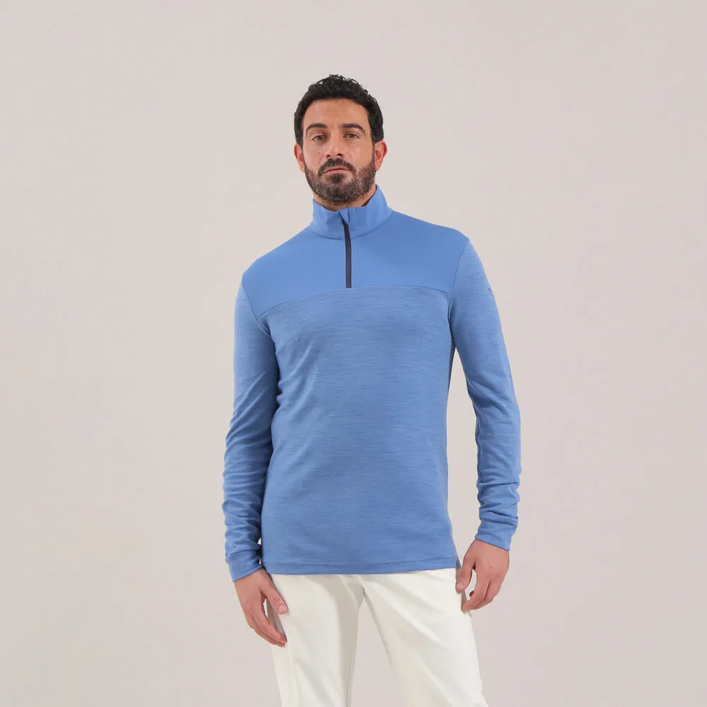 Sure! Here’s an optimized title for your e-commerce product:

THAIRIN Merino Wool Blend Quarter-Zip Sweater for Ultimate Comfort and Style