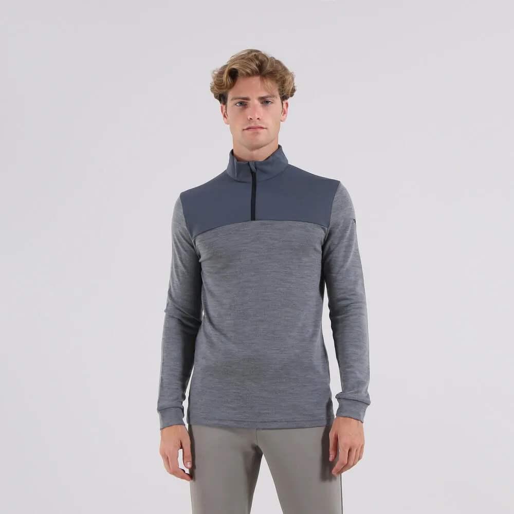 Sure! Here’s an optimized title for your e-commerce product:

THAIRIN Merino Wool Blend Quarter-Zip Sweater for Ultimate Comfort and Style