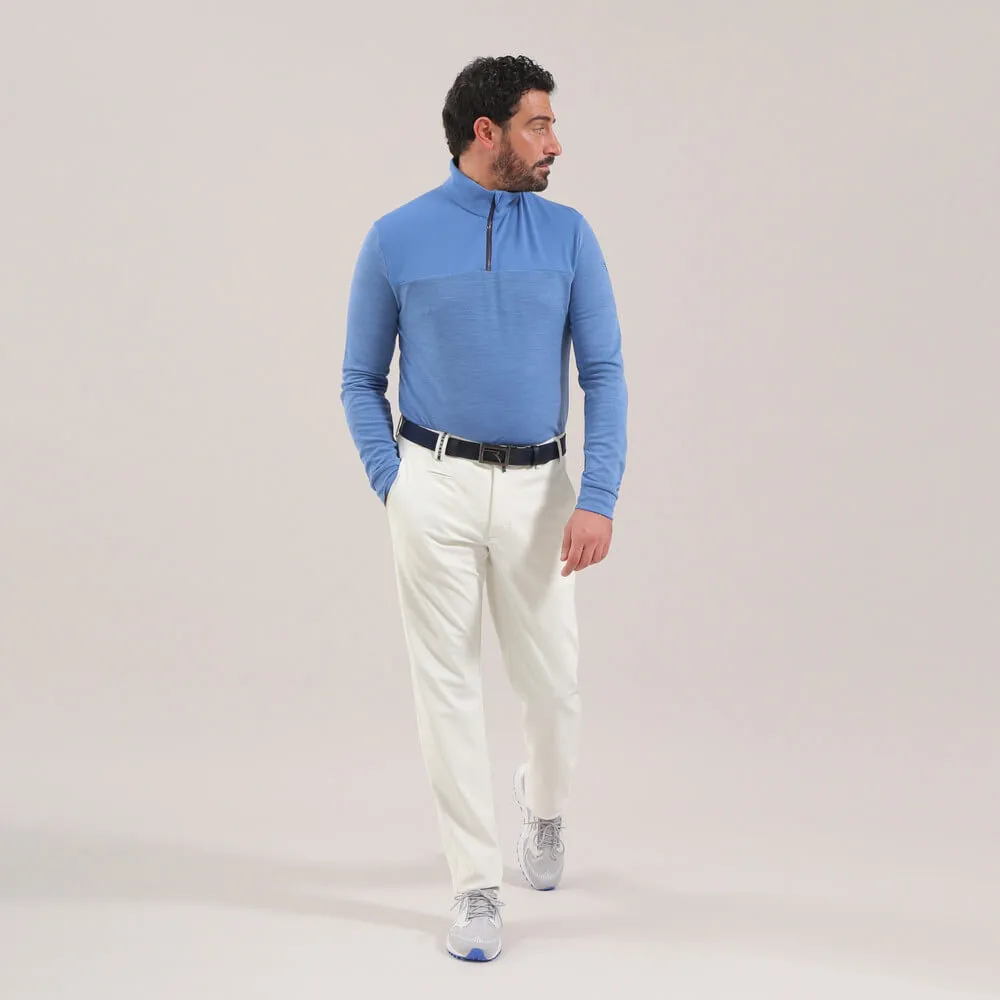 Sure! Here’s an optimized title for your e-commerce product:

THAIRIN Merino Wool Blend Quarter-Zip Sweater for Ultimate Comfort and Style