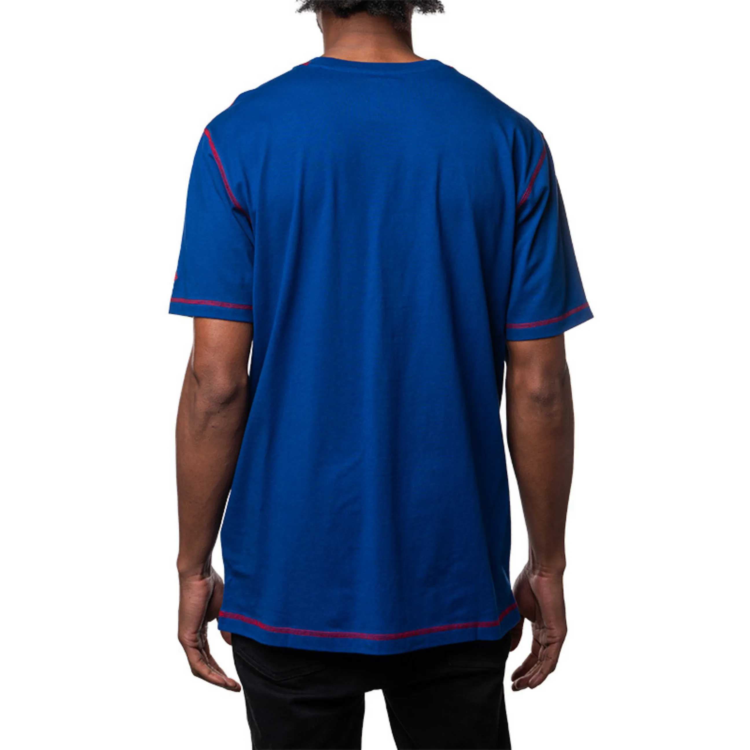 New Era Bills Royal Blue Short Sleeve Shirt