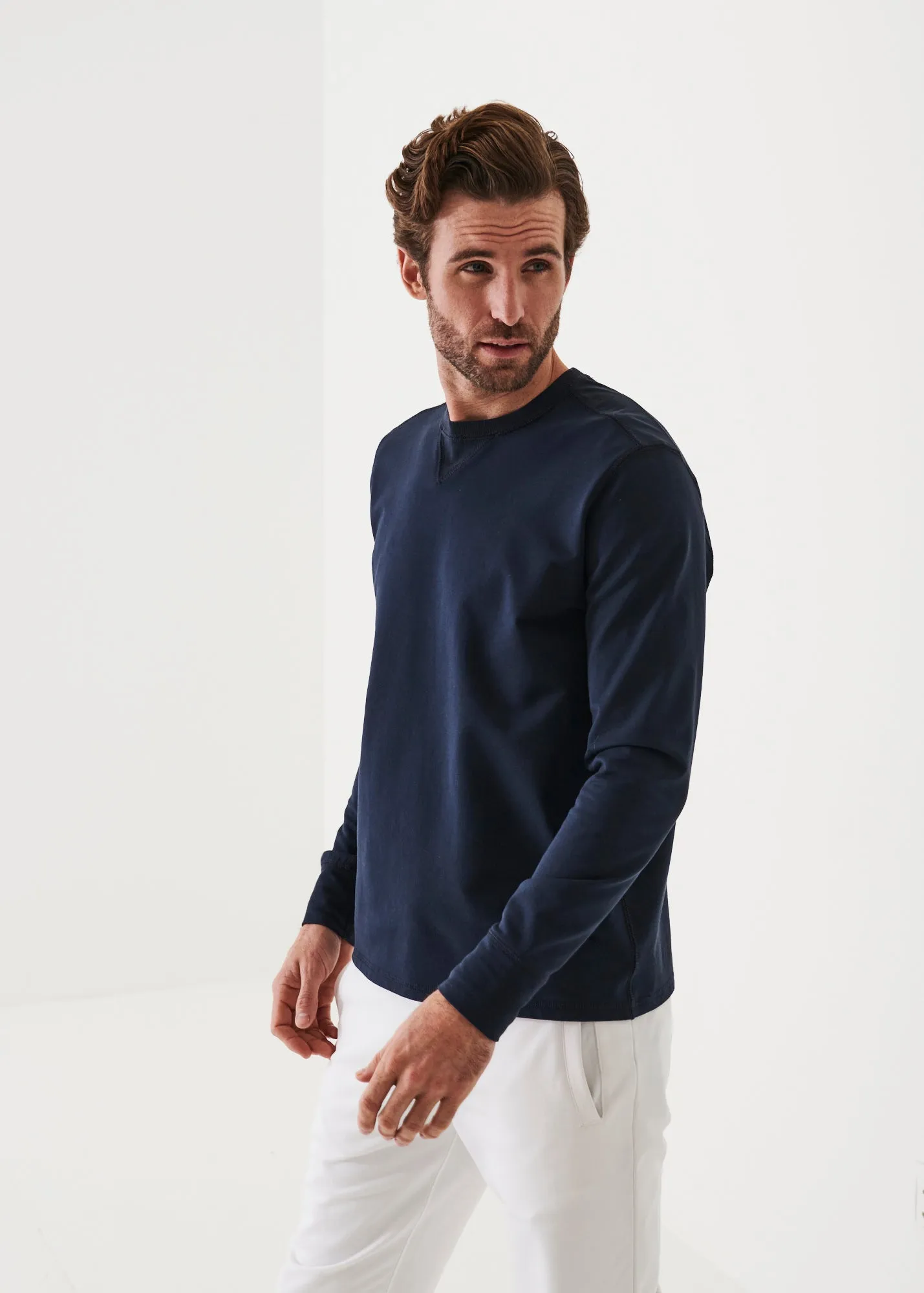 PIMA COTTON FRENCH TERRY SWEATSHIRT