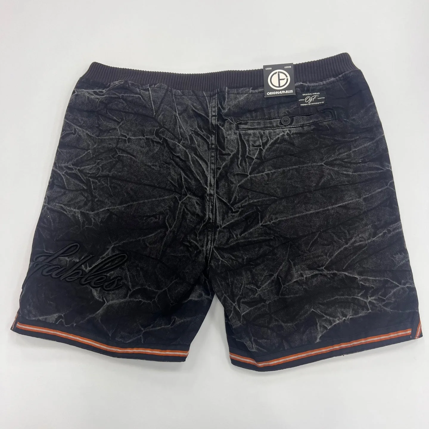 Men's Acid Washed Shorts