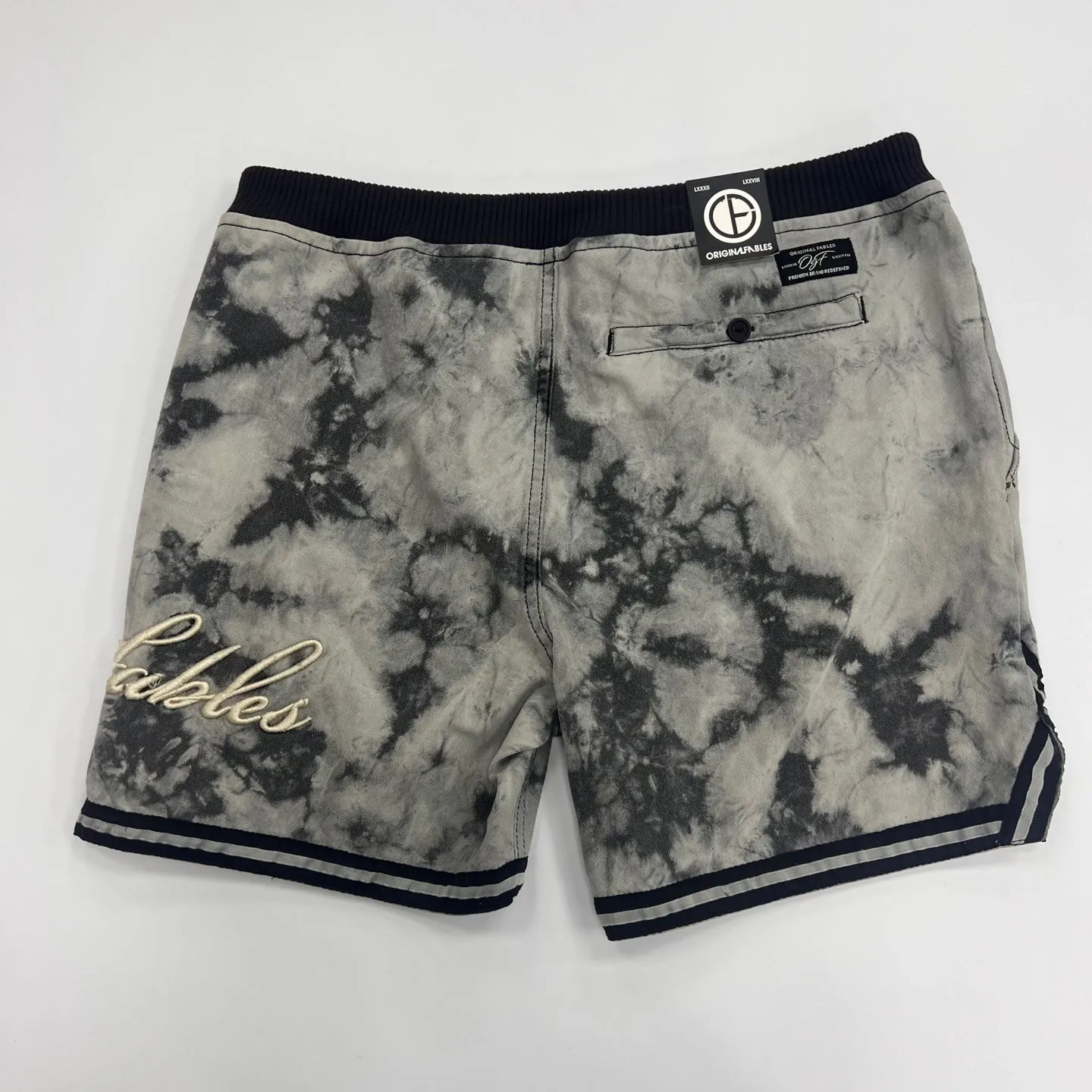 Men's Acid Washed Shorts