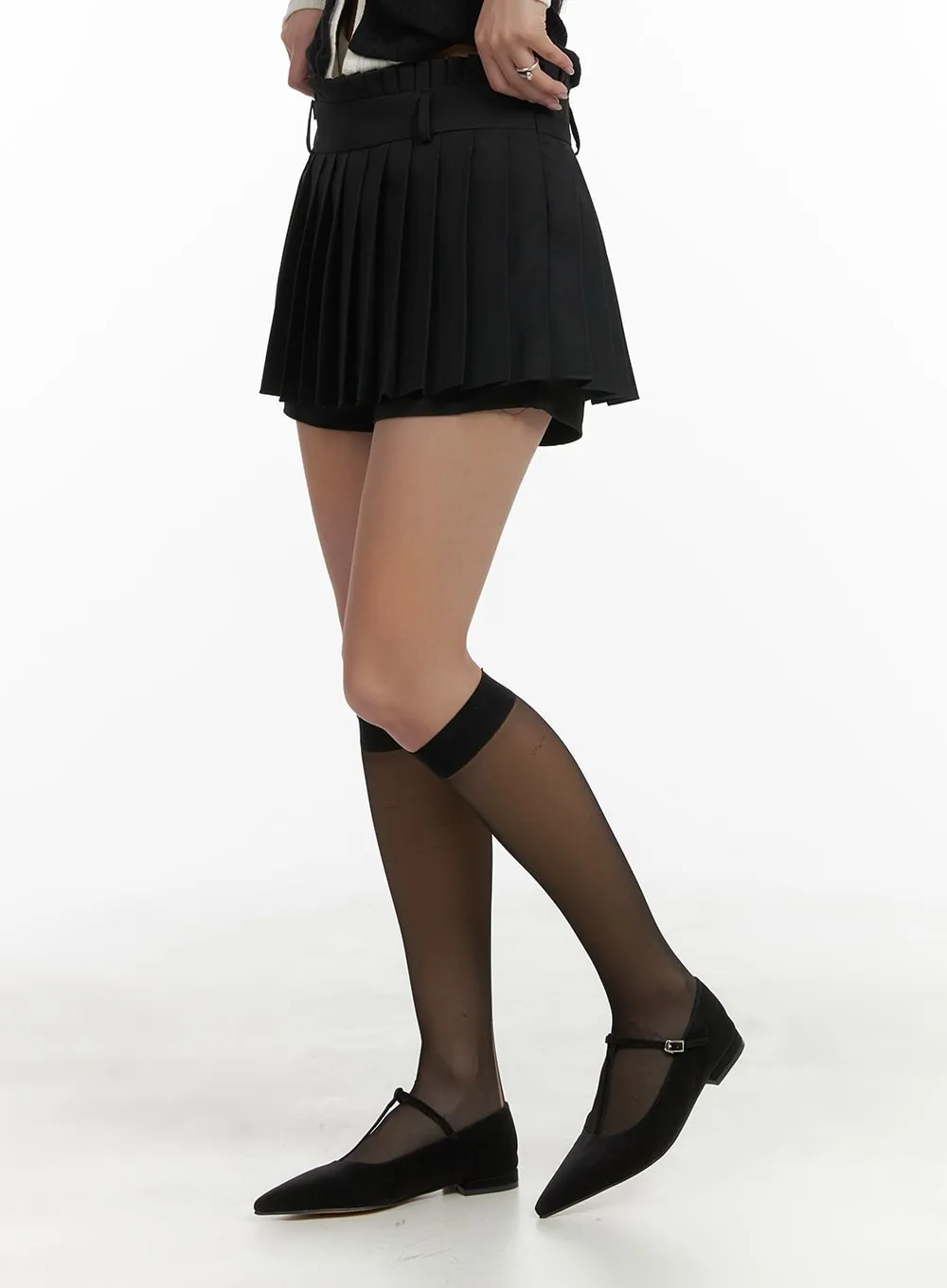 Pleated Mini Skort CA409