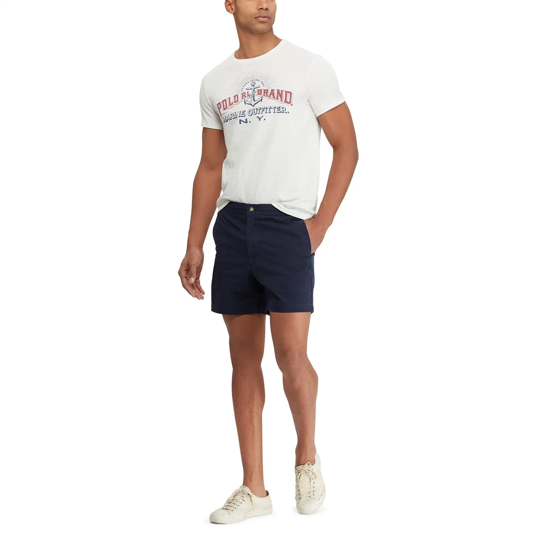 Polo Golf Classic Fit Cotton Knit Prepster Shorts Nautical Ink Navy - SU24