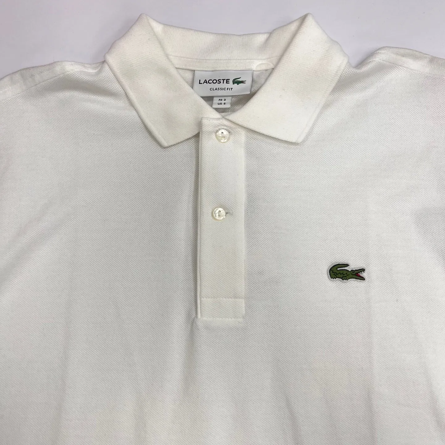 LACOSTE Original Petit Pique Cotton Polo Shirts