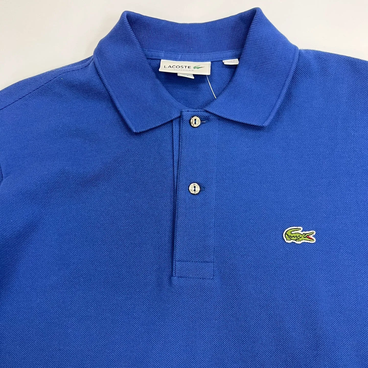 LACOSTE Original Petit Pique Cotton Polo Shirts