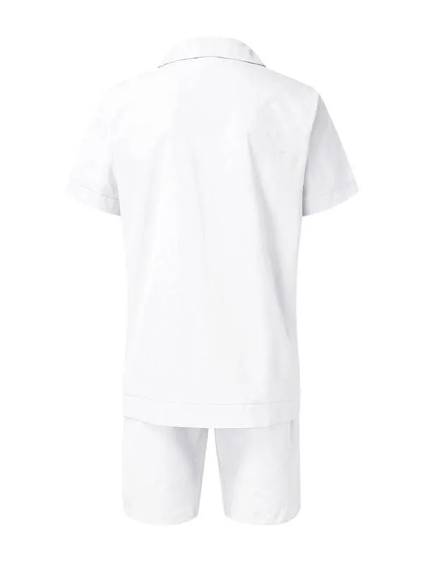 Casual Linen Men Clothing Set