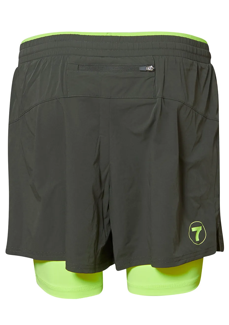 Two-In-One Shorts Green