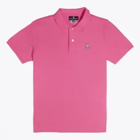 Psycho Bunny Mens Classic Polo (Love Pink)