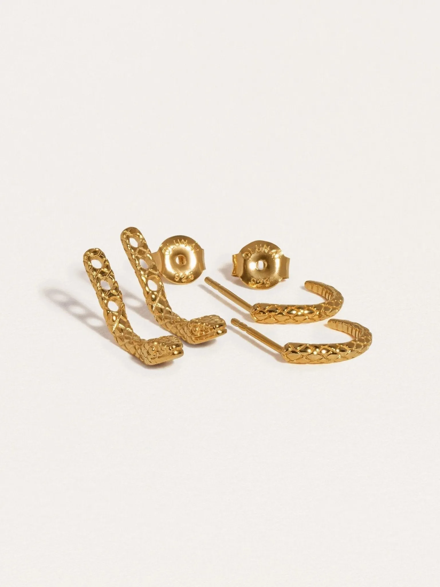 Salma Gold Snake Ear Jackets