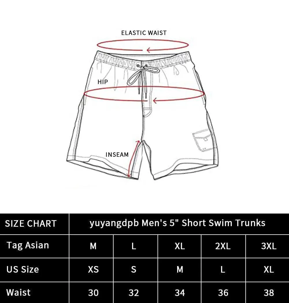 Patchwork Beach Shorts For Men